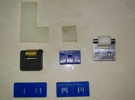 风琴防护罩滑块